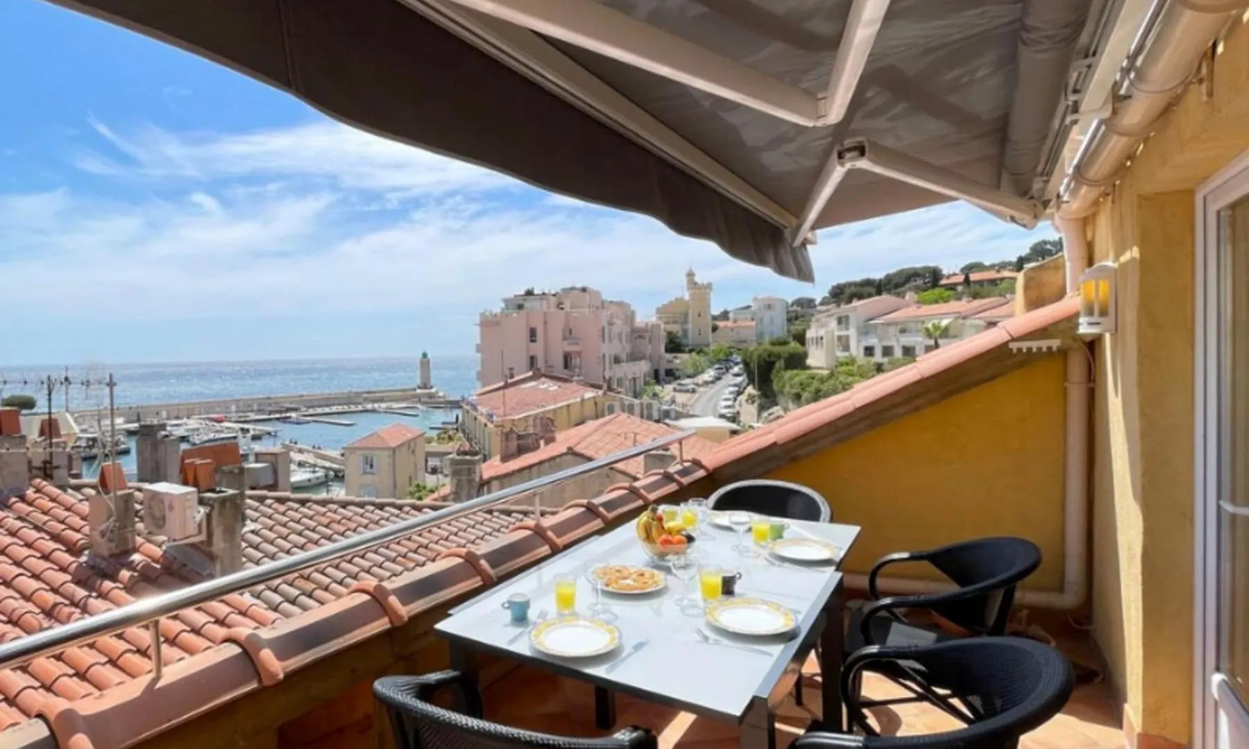 Appartement La Perle de CassisTerrasse Vue MerPort de Cassis 0*,  France